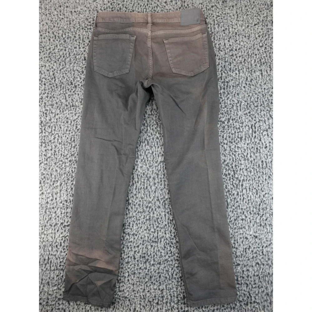 Bonobos Jeans Pants Mens‎ 31x32 Gray Slim Fit Stretch Casual 5-Pocket Faded